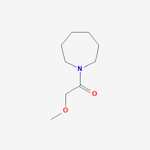 molecular formula C9H17NO2 B7512517 1-(Azepan-1-yl)-2-methoxyethanone 