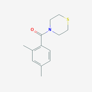 molecular formula C13H17NOS B7513106 (2,4-Dimethylphenyl)-thiomorpholin-4-ylmethanone 