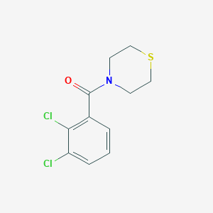 molecular formula C11H11Cl2NOS B7513328 (2,3-Dichlorophenyl)-thiomorpholin-4-ylmethanone 