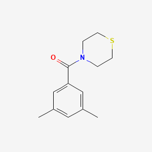 molecular formula C13H17NOS B7513430 (3,5-Dimethylphenyl)-thiomorpholin-4-ylmethanone 