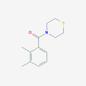 molecular formula C13H17NOS B7514305 (2,3-Dimethylphenyl)-thiomorpholin-4-ylmethanone 