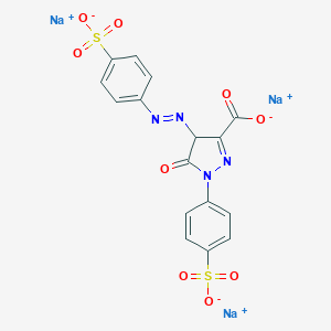 molecular formula C16H9N4Na3O9S2 B075150 酒红 CAS No. 1342-47-8