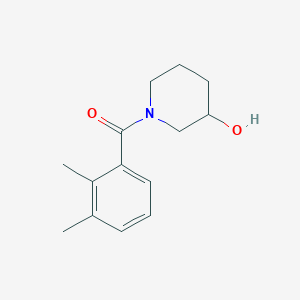 molecular formula C14H19NO2 B7515043 (2,3-Dimethylphenyl)-(3-hydroxypiperidin-1-yl)methanone 