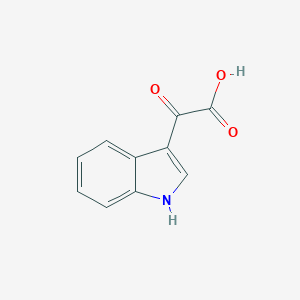 molecular formula C10H7NO3 B075151 3-吲哚乙二酸 CAS No. 1477-49-2