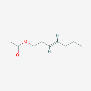 molecular formula C9H16O2 B075153 (E)-庚-3-烯基乙酸酯 CAS No. 1576-77-8