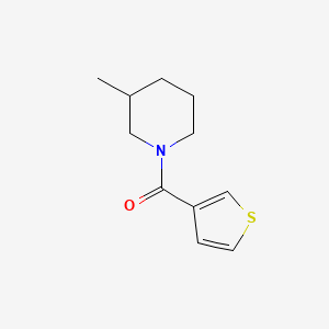molecular formula C11H15NOS B7515400 (3-Methylpiperidin-1-yl)-thiophen-3-ylmethanone 