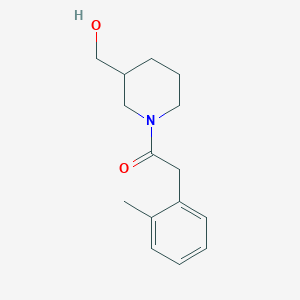 1-[3-(Hydroxymethyl)piperidin-1-yl]-2-(2-methylphenyl)ethanone