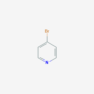 molecular formula C5H4BrN B075155 4-溴吡啶 CAS No. 1120-87-2