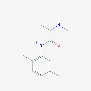 molecular formula C13H20N2O B7516182 2-(dimethylamino)-N-(2,5-dimethylphenyl)propanamide 