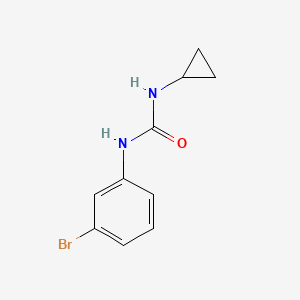 molecular formula C10H11BrN2O B7516263 1-(3-Bromophenyl)-3-cyclopropylurea 