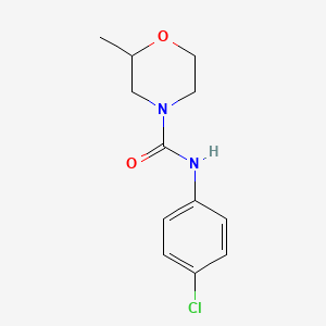 N-(4-chlorophenyl)-2-methylmorpholine-4-carboxamide