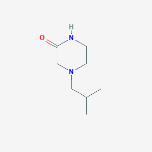 molecular formula C8H16N2O B7516507 4-Isobutylpiperazin-2-one 