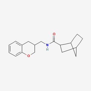 N-(3,4-dihydro-2H-chromen-3-ylmethyl)bicyclo[2.2.1]heptane-2-carboxamide