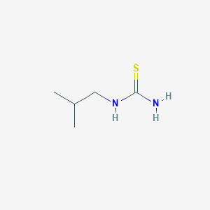 molecular formula C5H12N2S B075167 异丁基硫脲 CAS No. 1516-33-2
