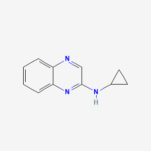 Cyclopropyl(quinoxaline-2-yl)amine