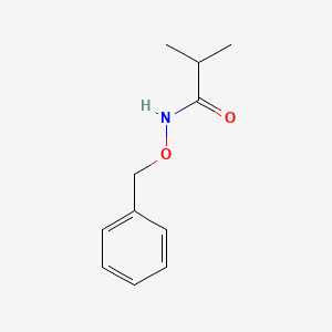 molecular formula C11H15NO2 B7516756 2-methyl-N-phenylmethoxypropanamide 