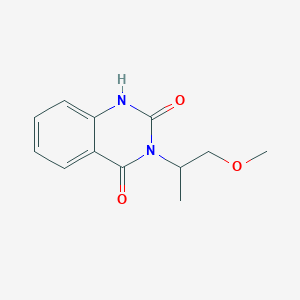 3-(1-methoxypropan-2-yl)-1H-quinazoline-2,4-dione