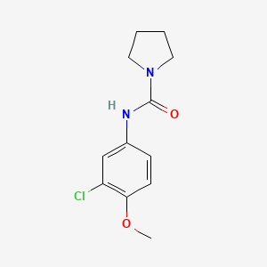N-(3-chloro-4-methoxyphenyl)pyrrolidine-1-carboxamide