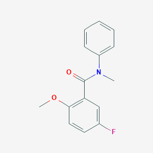 5-fluoro-2-methoxy-N-methyl-N-phenylbenzamide