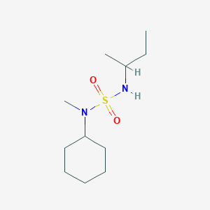 [Butan-2-ylsulfamoyl(methyl)amino]cyclohexane