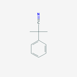molecular formula C10H11N B075176 2-Methyl-2-phenylpropanenitrile CAS No. 1195-98-8
