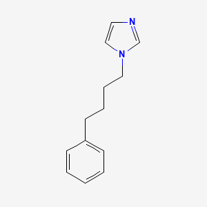 molecular formula C13H16N2 B7517768 1-(4-phenylbutyl)-1H-imidazole 
