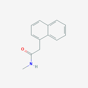 molecular formula C13H13NO B7517779 Naphthaleneacet-amide methyl-ester 