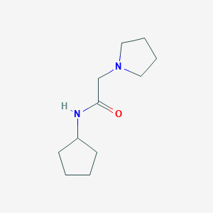 N-cyclopentyl-2-pyrrolidin-1-ylacetamide