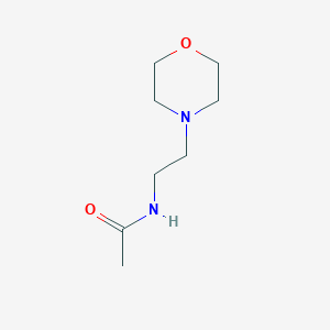 molecular formula C8H16N2O2 B7518080 2-Acetamidoethyl morpholine 