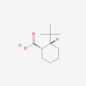 molecular formula C11H20O2 B7518202 2alpha-(1,1-Dimethylethyl)-1alpha-cyclohexanecarboxylic acid 