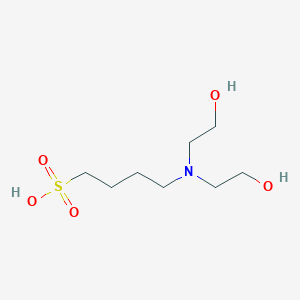 molecular formula C8H19NO5S B7518244 4-(Bis(2-hydroxyethyl)amino)butane-1-sulfonic acid 