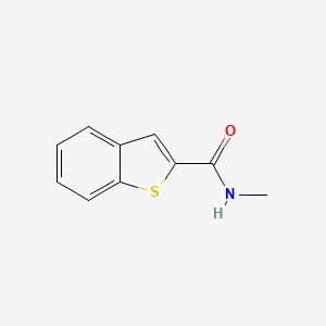 molecular formula C10H9NOS B7518635 N-methyl benzothiophene-2-carboxamide 