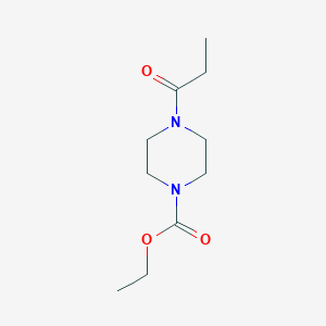 Ethyl 4-propanoylpiperazine-1-carboxylate