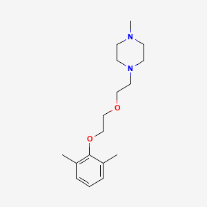 1-[2-[2-(2,6-Dimethylphenoxy)ethoxy]ethyl]-4-methylpiperazine