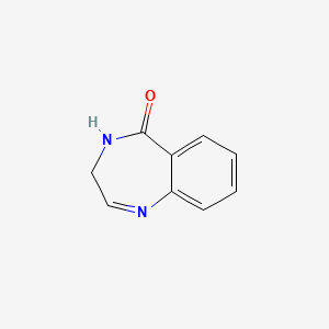 molecular formula C9H8N2O B7519109 3H-苯并[e][1,4]二氮杂-5(4H)-酮 