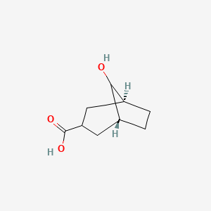 molecular formula C9H14O3 B7519213 (1R,3S,5S)-8-hydroxybicyclo[3.2.1]octane-3-carboxylic acid 