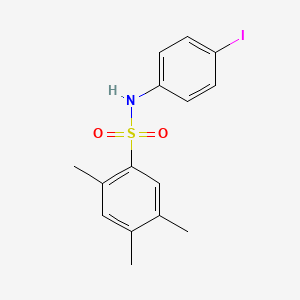 N-(4-iodophenyl)-2,4,5-trimethylbenzenesulfonamide