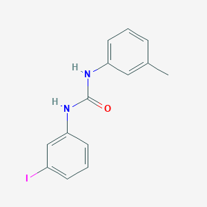 molecular formula C14H13IN2O B7519559 1-(3-Iodophenyl)-3-(3-methylphenyl)urea 