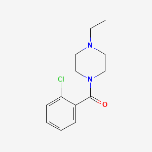 (2-Chlorophenyl)-(4-ethylpiperazin-1-yl)methanone