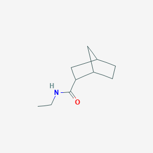 molecular formula C10H17NO B7519817 N-ethylbicyclo[2.2.1]heptane-2-carboxamide 