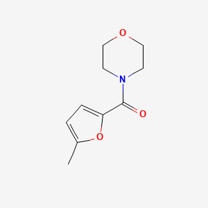 molecular formula C10H13NO3 B7519954 (5-Methylfuran-2-yl)-morpholin-4-ylmethanone 