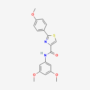 N-(3,5-dimethoxyphenyl)-2-(4-methoxyphenyl)-1,3-thiazole-4-carboxamide