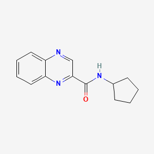 N-cyclopentylquinoxaline-2-carboxamide