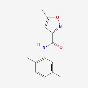 N-(2,5-dimethylphenyl)-5-methyl-1,2-oxazole-3-carboxamide