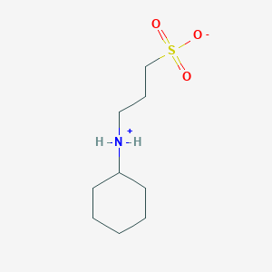 molecular formula C9H19NO3S B075204 3-环己基-1-丙磺酸 CAS No. 1135-40-6
