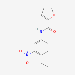 N-(4-ethyl-3-nitrophenyl)furan-2-carboxamide