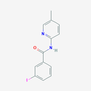 3-iodo-N-(5-methylpyridin-2-yl)benzamide