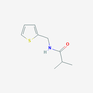 2-methyl-N-(thiophen-2-ylmethyl)propanamide