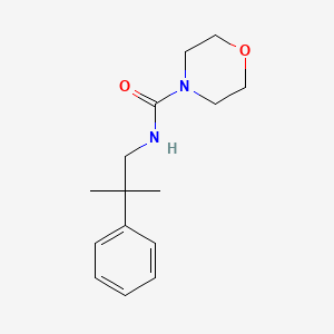 N-(2-methyl-2-phenylpropyl)morpholine-4-carboxamide