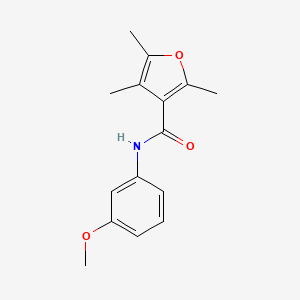 N-(3-methoxyphenyl)-2,4,5-trimethylfuran-3-carboxamide